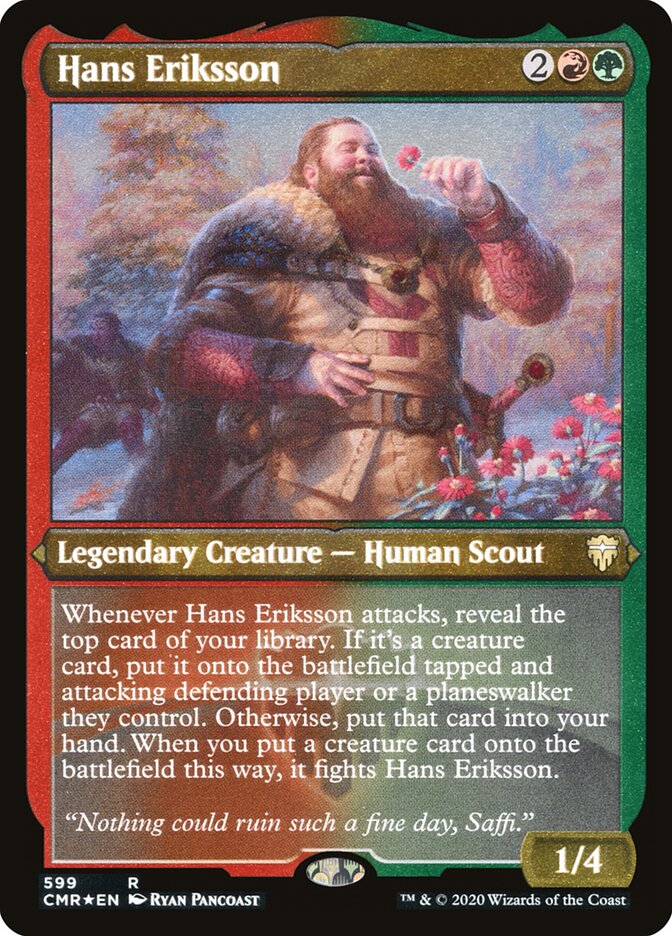 Hans Eriksson — Commander Legends 599/718