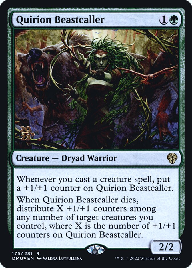 Quirion Beastcaller — Dominaria United Promos 175s/161