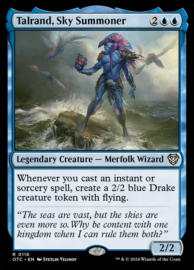 Talrand, Sky Summoner — Outlaws of Thunder Junction Commander 116/342
