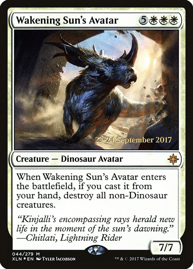 Wakening Sun's Avatar — Ixalan Promos 44s/120