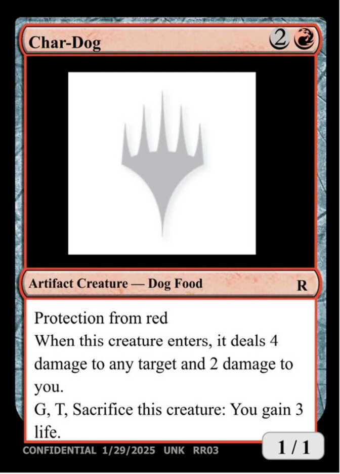 Char-Dog — Unknown Event RR03a/512