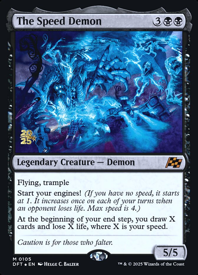 The Speed Demon — Aetherdrift Promos 105s/160