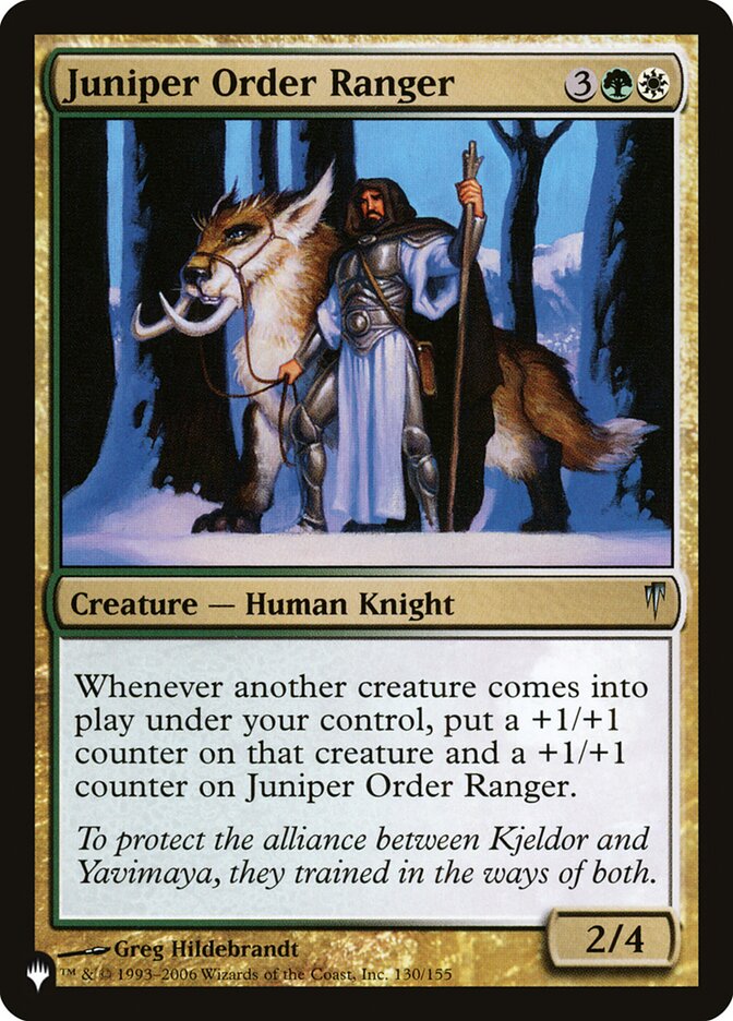 Juniper Order Ranger — The List CSP-130/5581