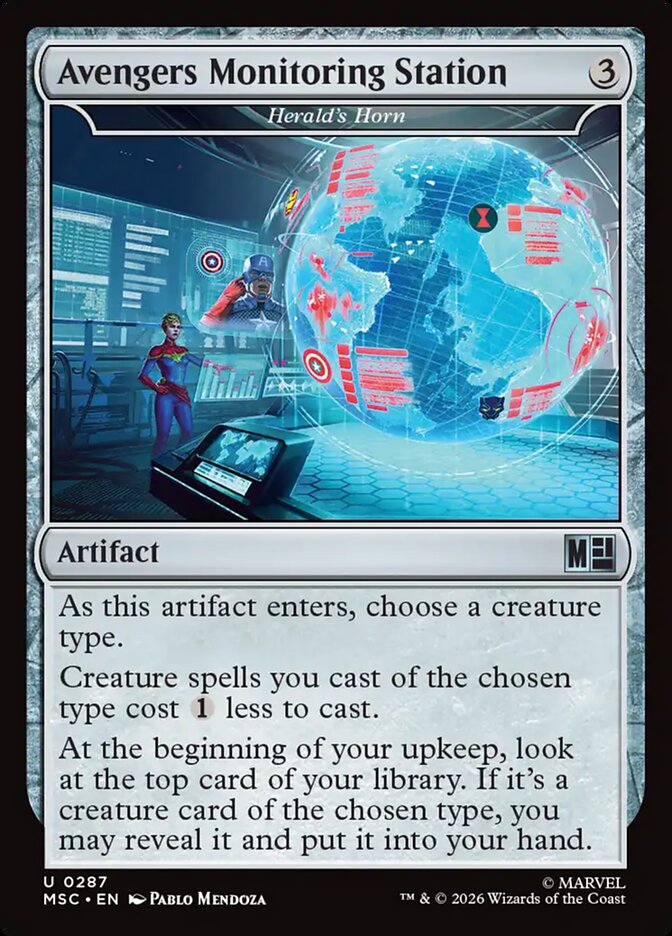 Herald's Horn — Marvel Super Heroes Commander 287/866