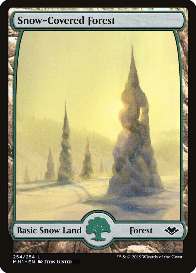 Snow-Covered Forest — Modern Horizons 254/255