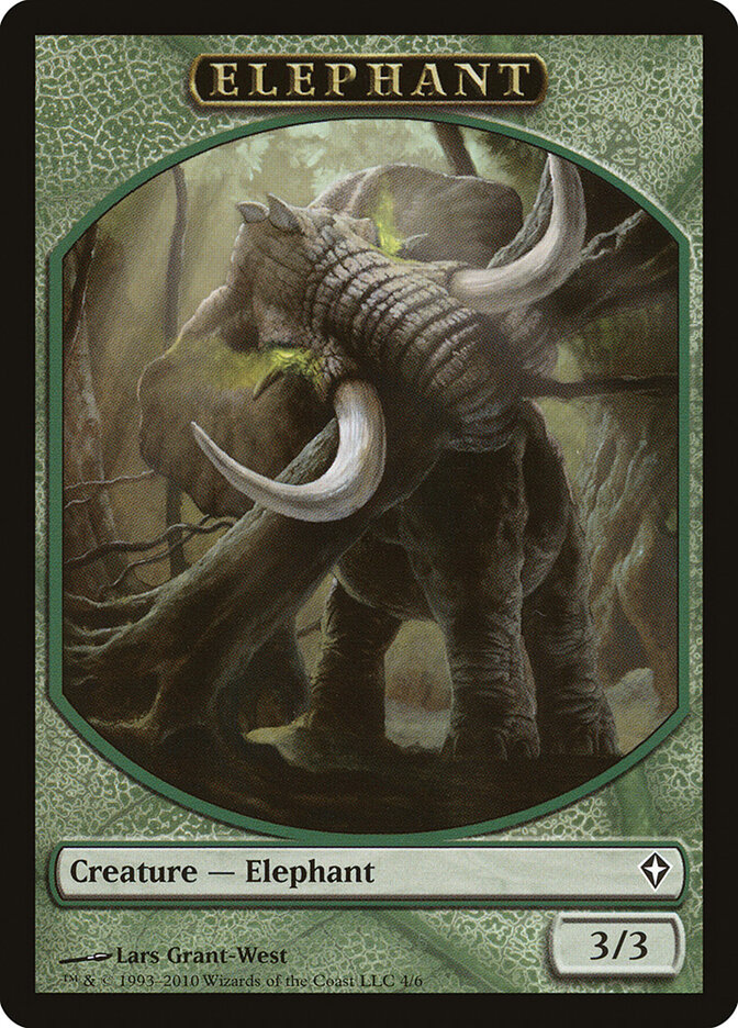 Elephant — Worldwake Tokens 4/6