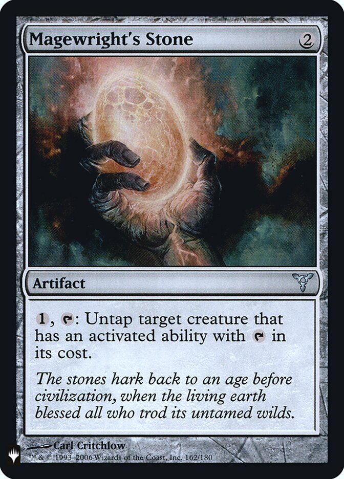 Magewright's Stone — The List DIS-162/5581