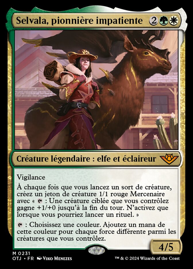 Selvala, pionnière impatiente — Outlaws of Thunder Junction 231/374