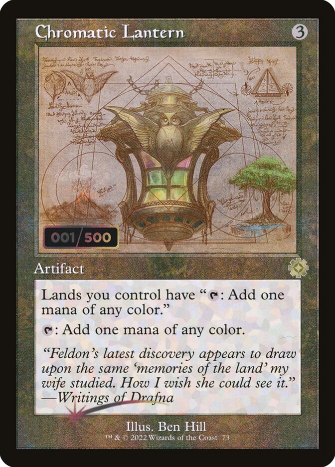 Chromatic Lantern — The Brothers' War Retro Artifacts 73z/189