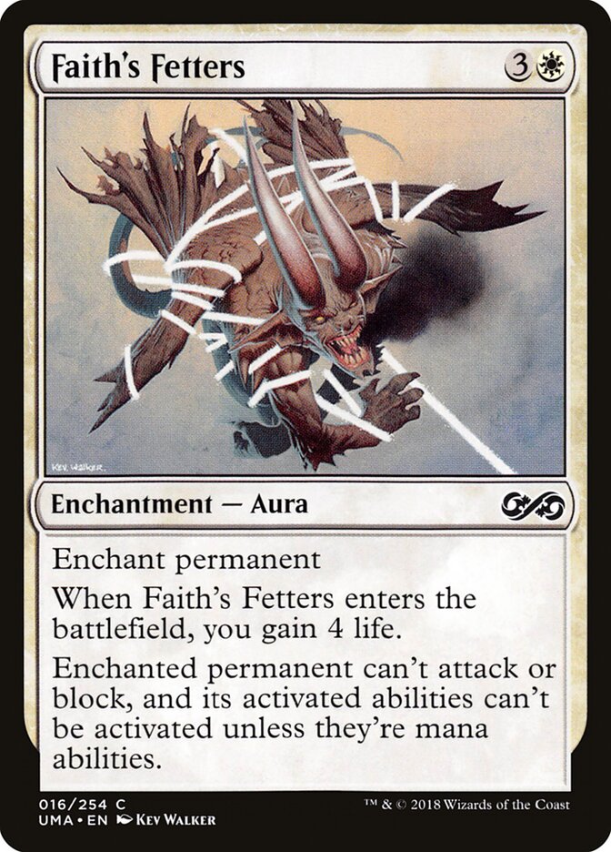 Faith's Fetters — Ultimate Masters 16/254