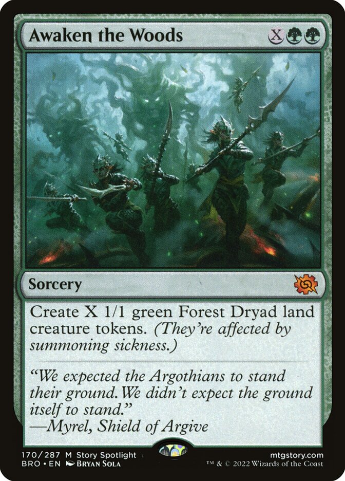 Awaken the Woods — The Brothers' War 170/399