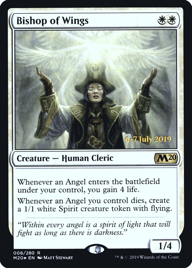 Bishop of Wings — Core Set 2020 Promos 8s/144
