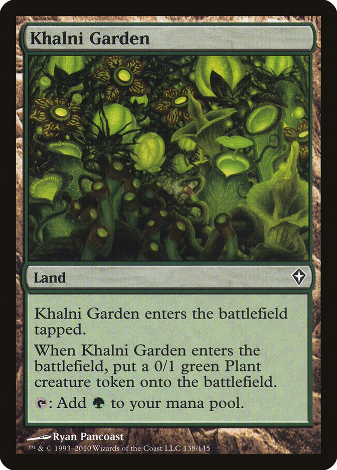 Khalni Garden — Worldwake 138/145