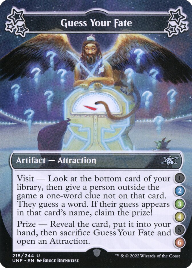 Guess Your Fate — Unfinity 215a/639