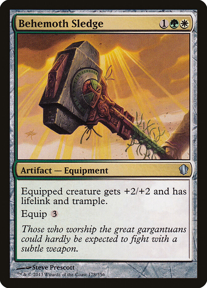 Behemoth Sledge — Commander 2013 178/356