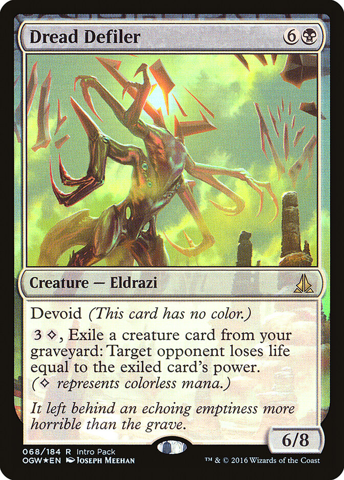 Dread Defiler — Oath of the Gatewatch Promos 68/65