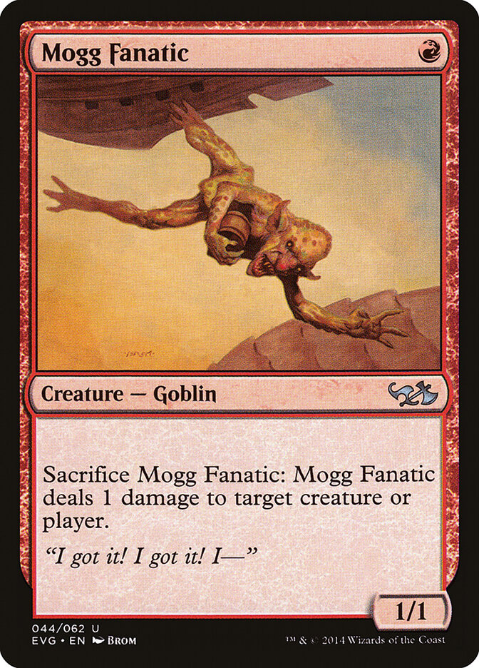 Mogg Fanatic — Duel Decks Anthology: Elves vs. Goblins 44/62