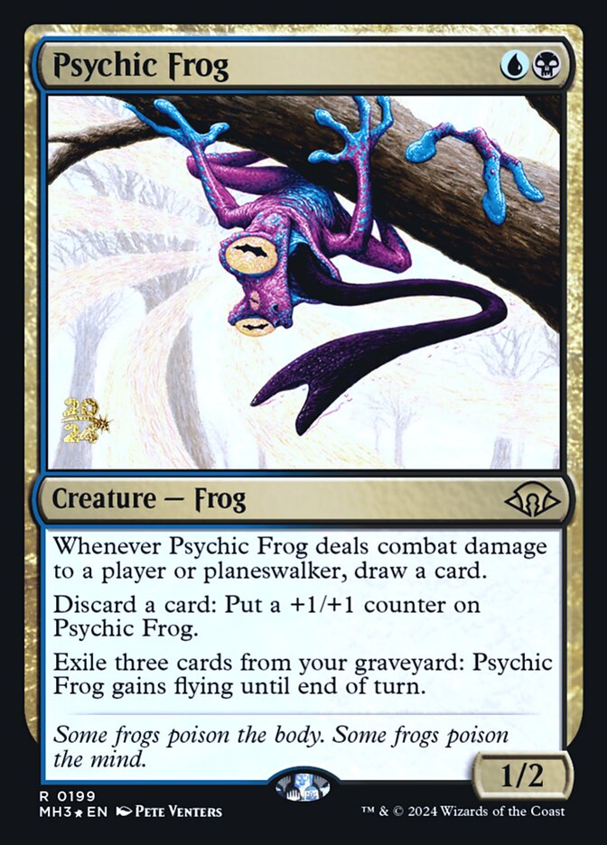 Psychic Frog — Modern Horizons 3 Promos 199s/92