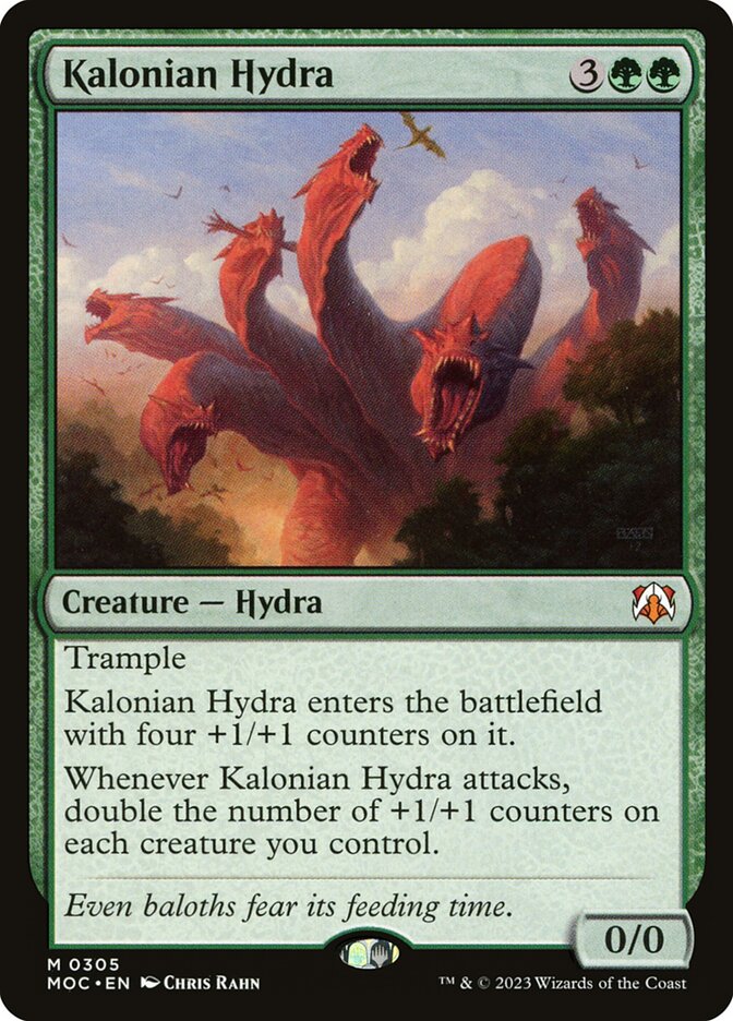 Hydre kalonienne — March of the Machine Commander 305/450