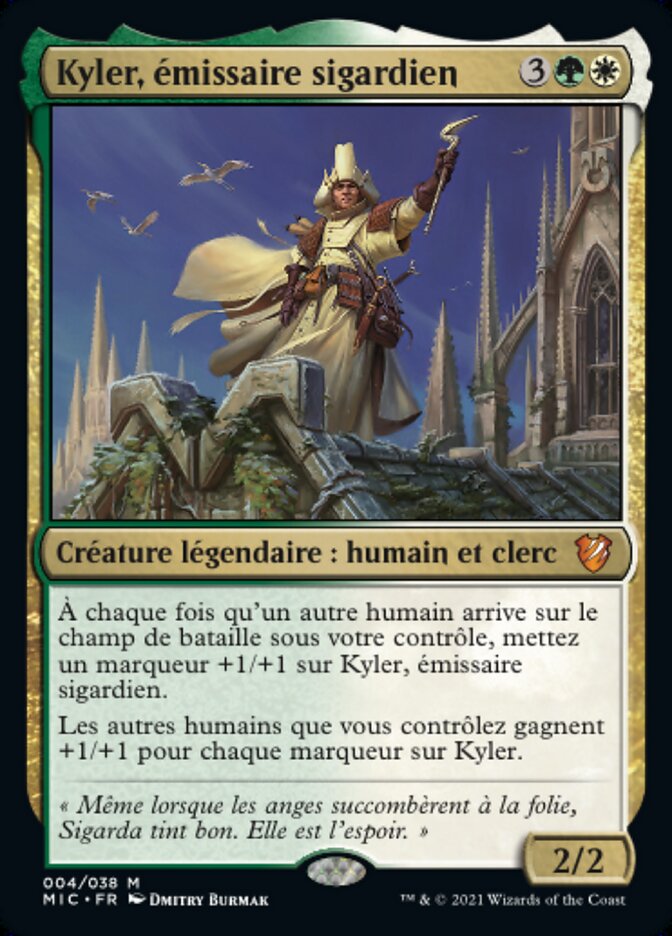 Kyler, émissaire sigardien — Midnight Hunt Commander 4/187