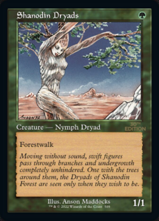 Shanodin Dryads — 30th Anniversary Edition 509/594