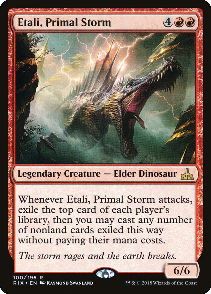 Etali, Primal Storm — Rivals of Ixalan 100/205