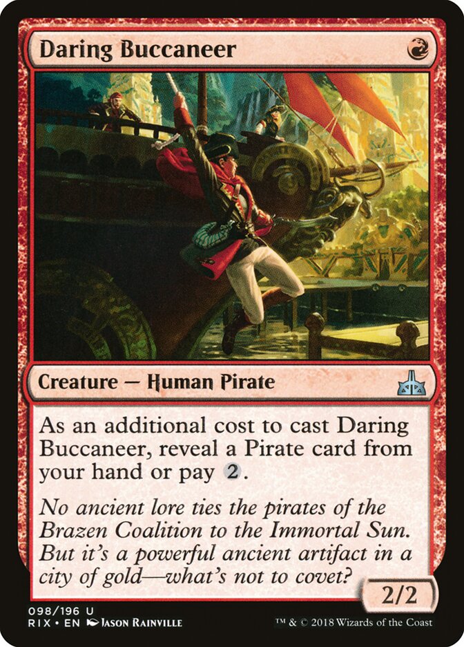 Daring Buccaneer — Rivals of Ixalan 98/205