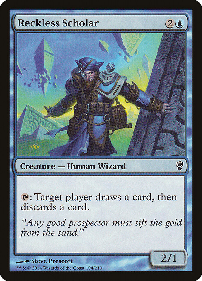 Reckless Scholar — Conspiracy 104/210