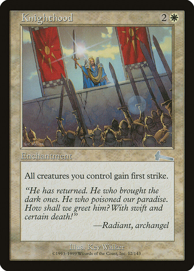 Knighthood — Urza's Legacy 12/143