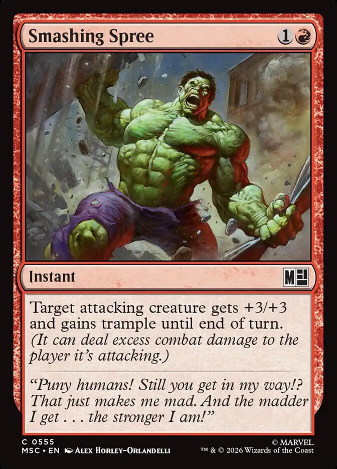 Folie broyeuse — Marvel Super Heroes Commander 555/866