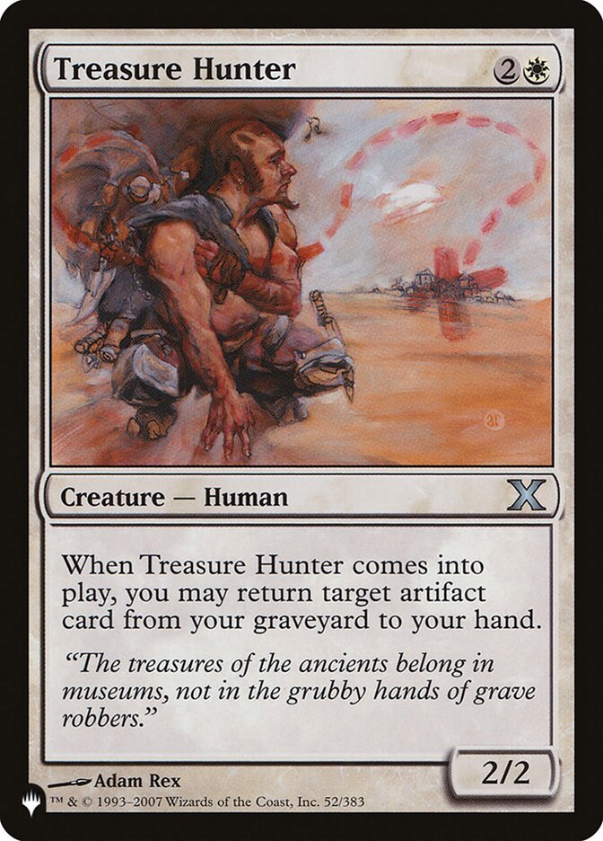 Treasure Hunter — The List 10E-52/5581