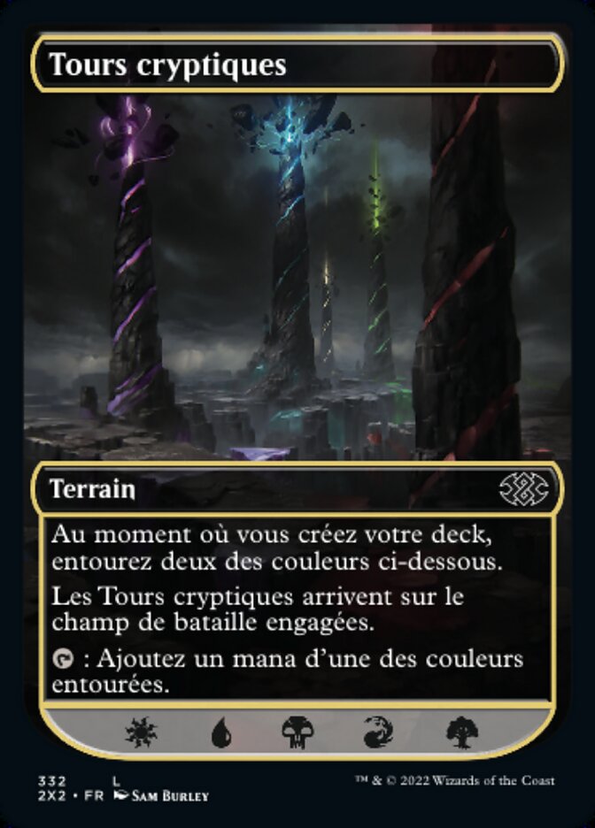 Tours cryptiques — Double Masters 2022 332/579