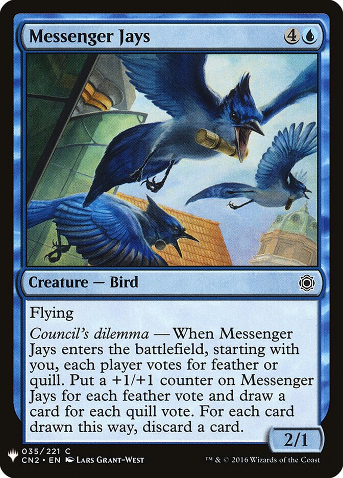 Messenger Jays — The List CN2-35/5581