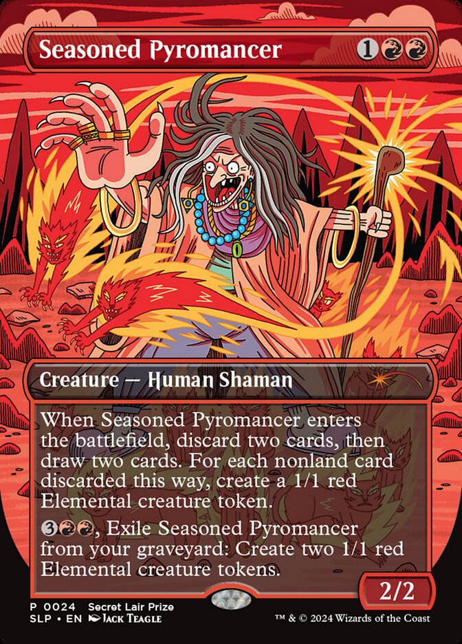Seasoned Pyromancer — Secret Lair Promo 24/54