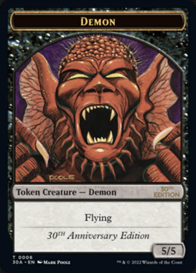 Demon — 30th Anniversary Tokens 6/16