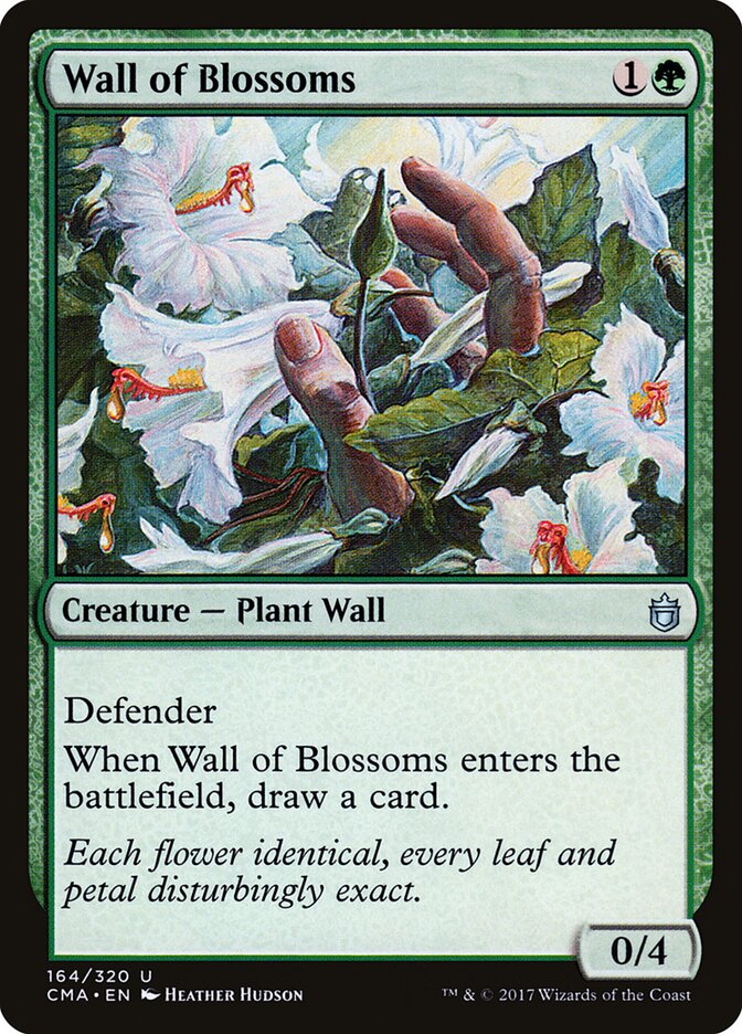 Wall of Blossoms — Commander Anthology 164/320