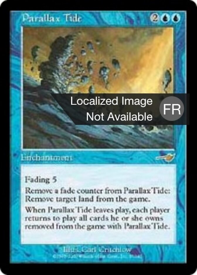 Marée de parallaxe — Nemesis 37/143