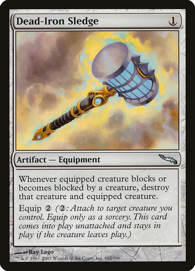Dead-Iron Sledge — Mirrodin 162/306