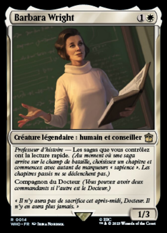 Barbara Wright — Doctor Who 14/1178