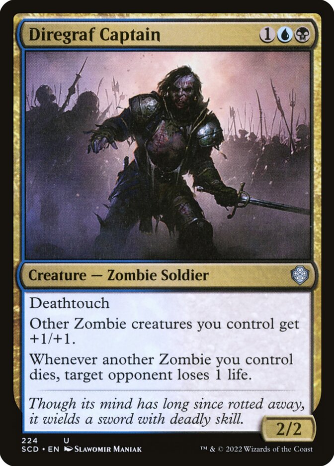 Diregraf Captain — Starter Commander Decks 224/352