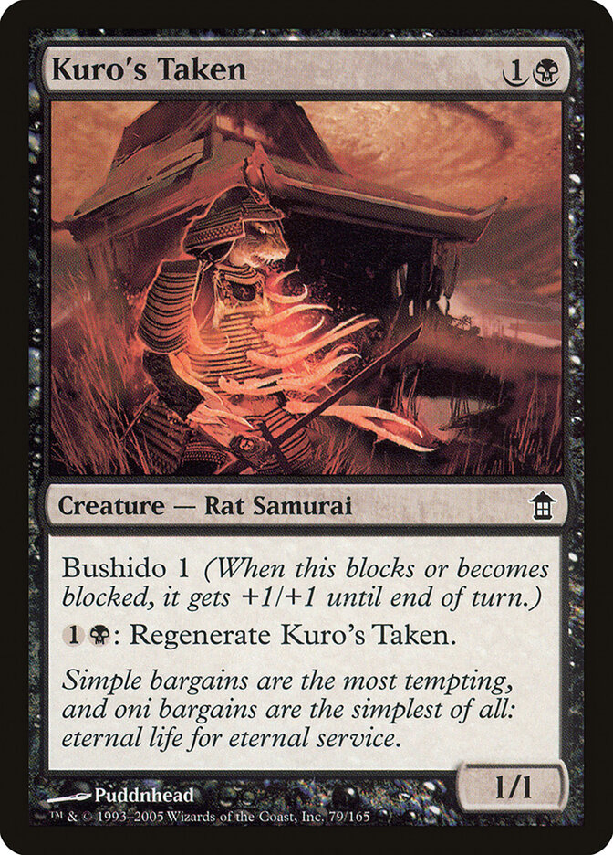 Kuro's Taken — Saviors of Kamigawa 79/165