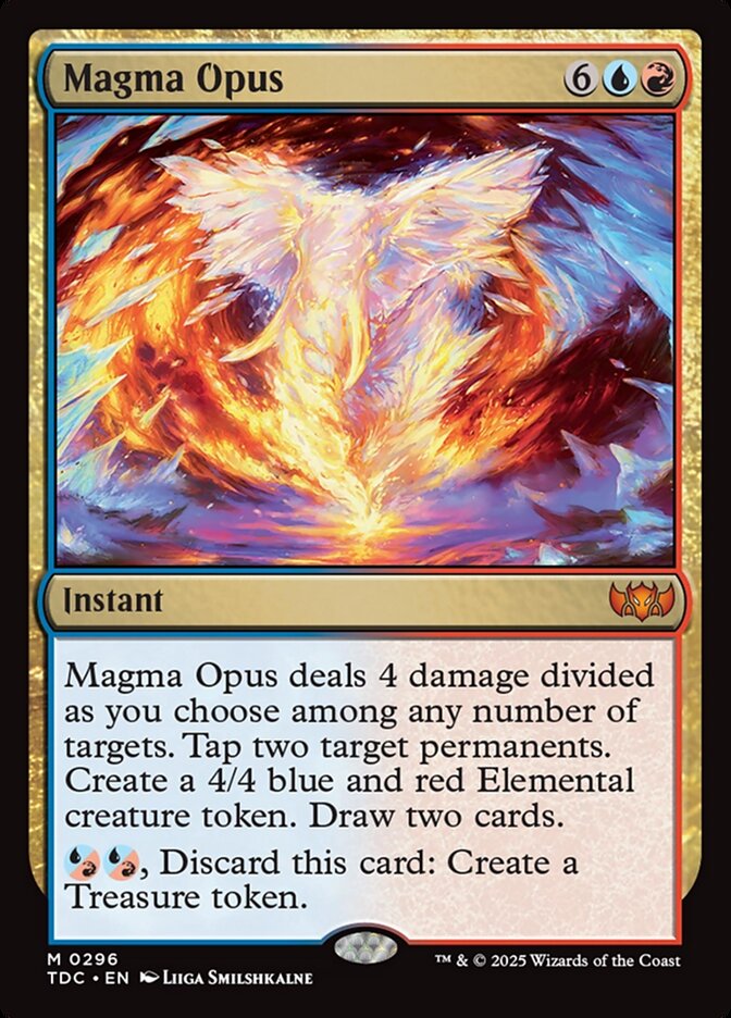 Magma Opus — Tarkir: Dragonstorm Commander 296/413