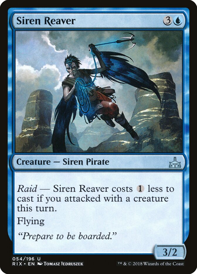 Siren Reaver — Rivals of Ixalan 54/205