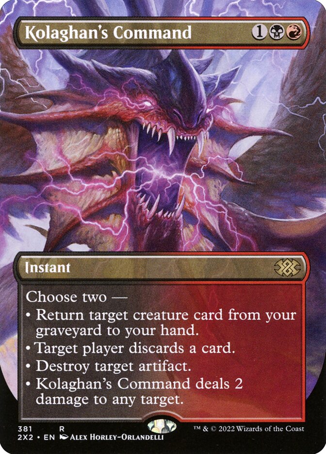 Commandement de Kolaghan — Double Masters 2022 381/579