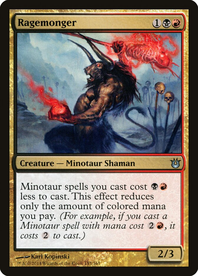 Ragemonger — Born of the Gods 153/165