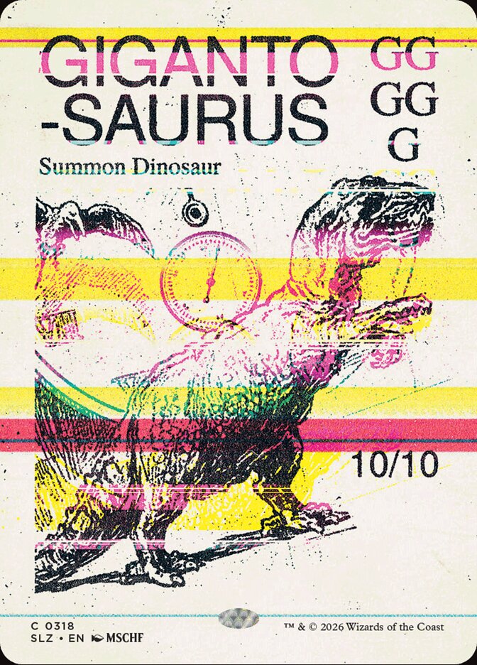 Gigantosaurus — The Zeta Set 318/363