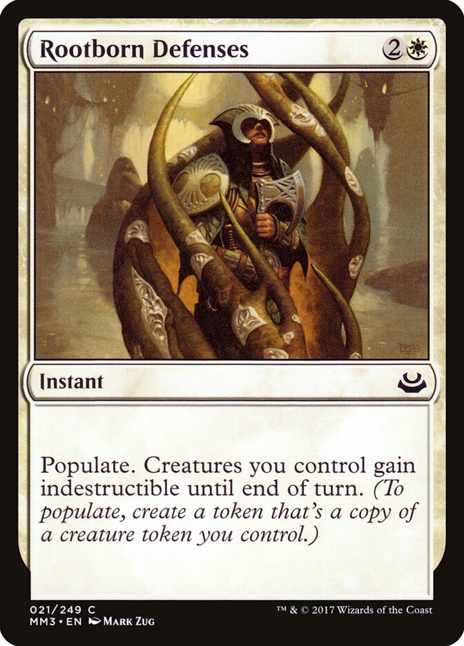 Rootborn Defenses — Modern Masters 2017 21/249