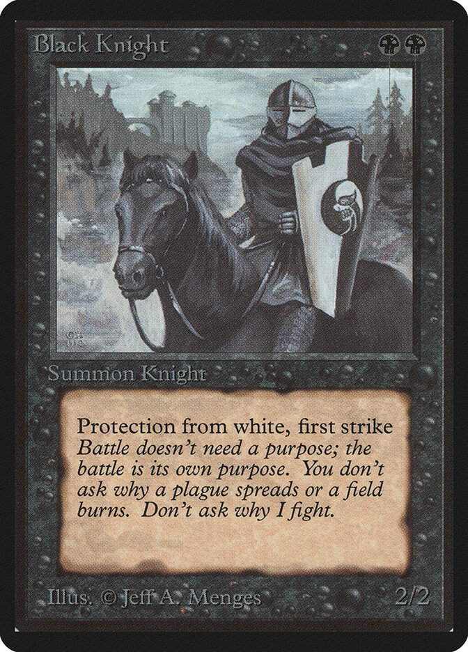 Black Knight — Limited Edition Beta 95/302