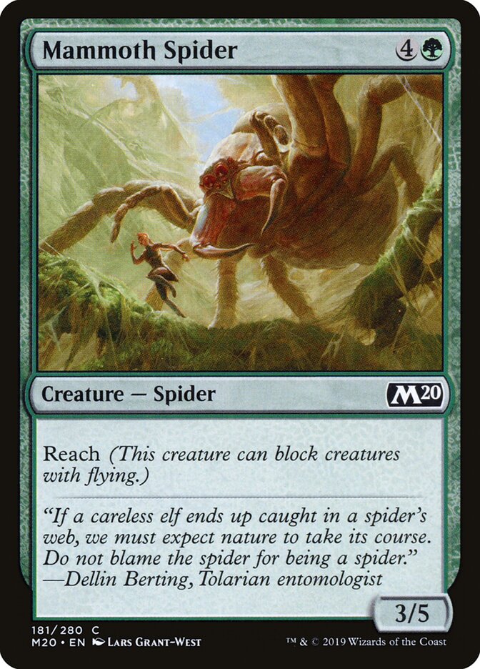 Mammoth Spider — Core Set 2020 181/345