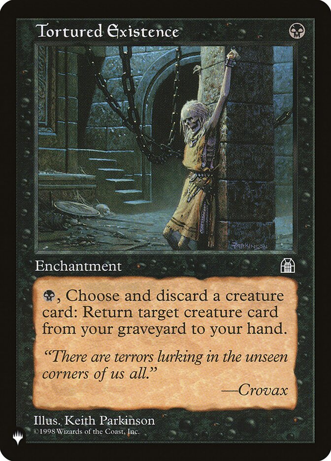 Tortured Existence — The List STH-74/5581